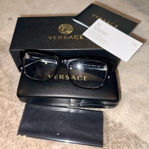 Versace Black Eye Glasses